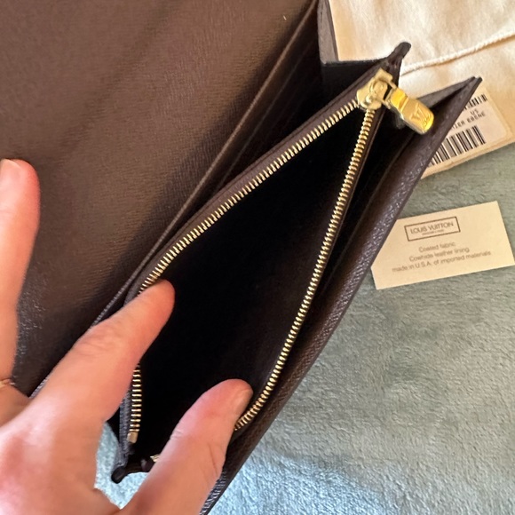 Louis Vuitton damier ebene Sarah wallet - Picture 13 of 16